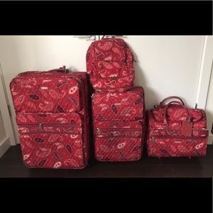 Vera Bradley Luggage Set